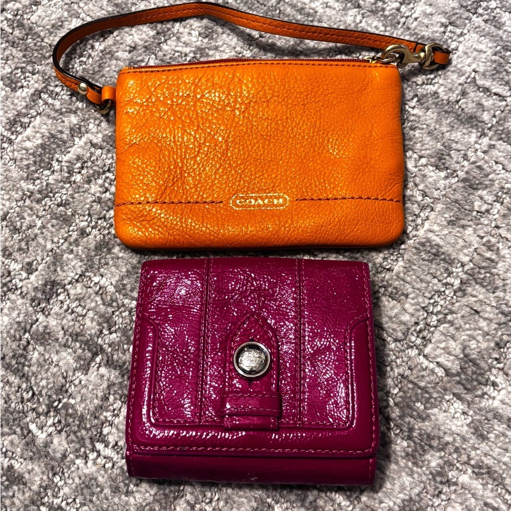 Coach Bundle! Wristlet & Wallet